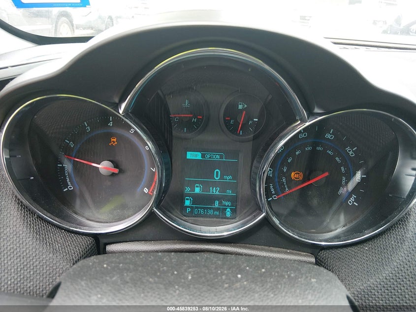 2013 CHEVROLET CRUZE auction photo 7