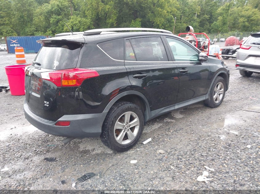 2015 TOYOTA RAV 4 SPORT UTILITY VEHICLE 2.5L I-4 DOHC, VVT, 176HP
