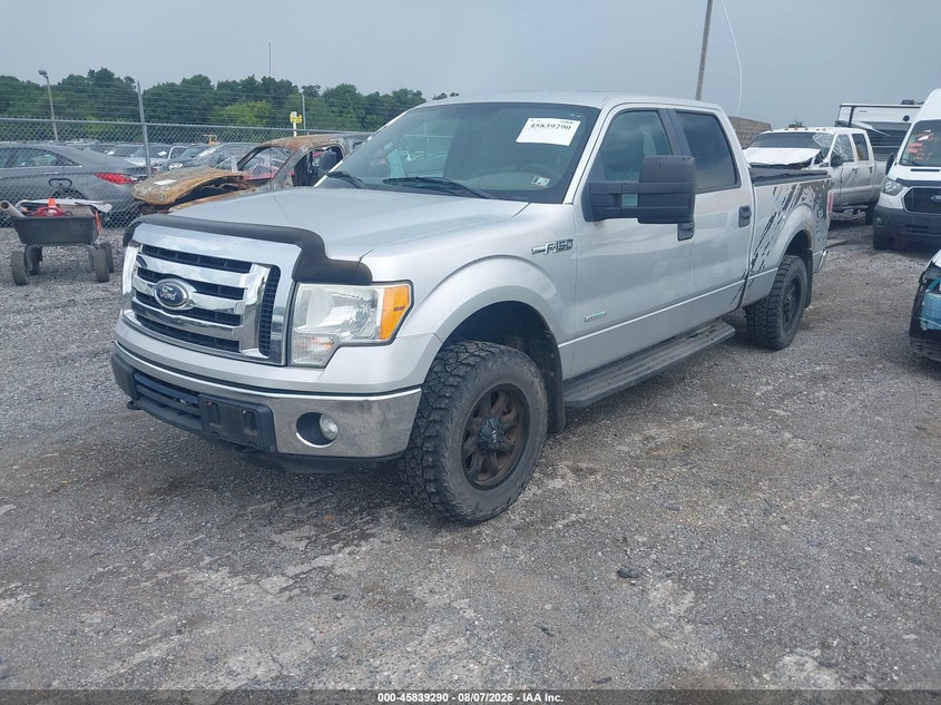 Vin: 1ftfw1et0cfb46725, lot: 46338198, ford f-150 xlt 20122