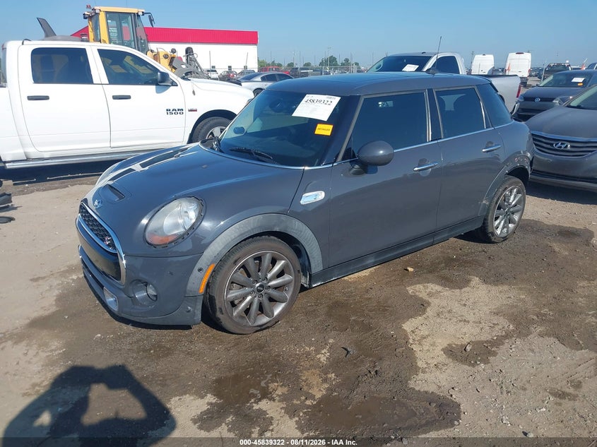 Vin: wmwxu3c52j2f50897, lot: 46338230, mini hardtop cooper s 20182