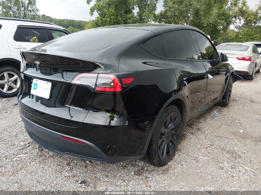 Vin: 5yjygdee2mf130606, lot: 46338272, tesla model y long range dual motor all-wheel drive 20214