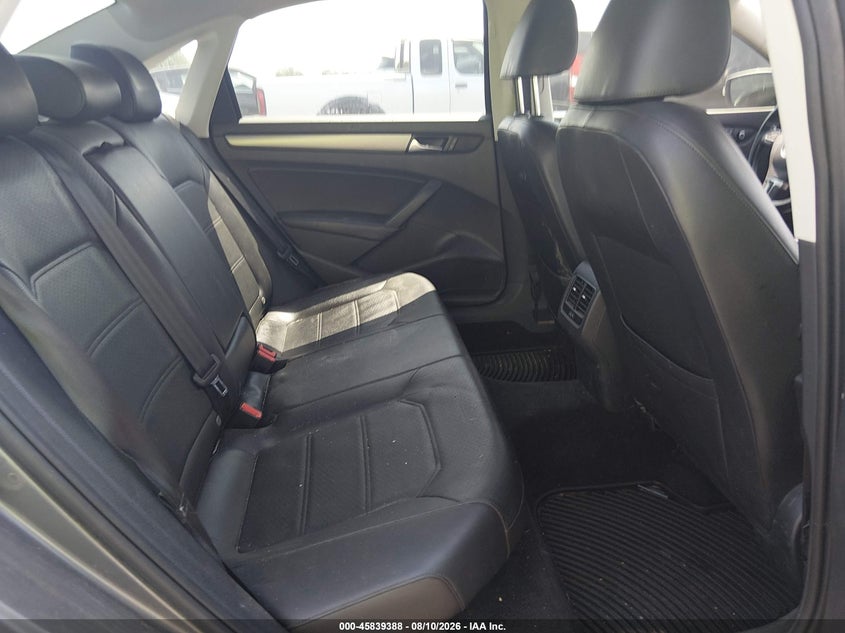 2015 VOLKSWAGEN PASSAT SEDAN 1.8L I-4 DI, DOHC, VVT, TURBO, 170HP