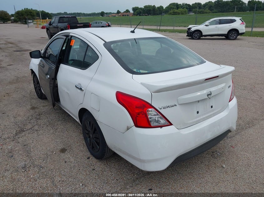Vin: 3n1cn7ap9jl855127, lot: 46338299, nissan versa 1.6 sv 20183