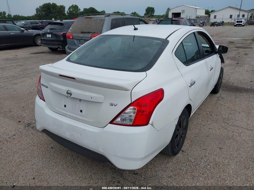 Vin: 3n1cn7ap9jl855127, lot: 46338299, nissan versa 1.6 sv 20184