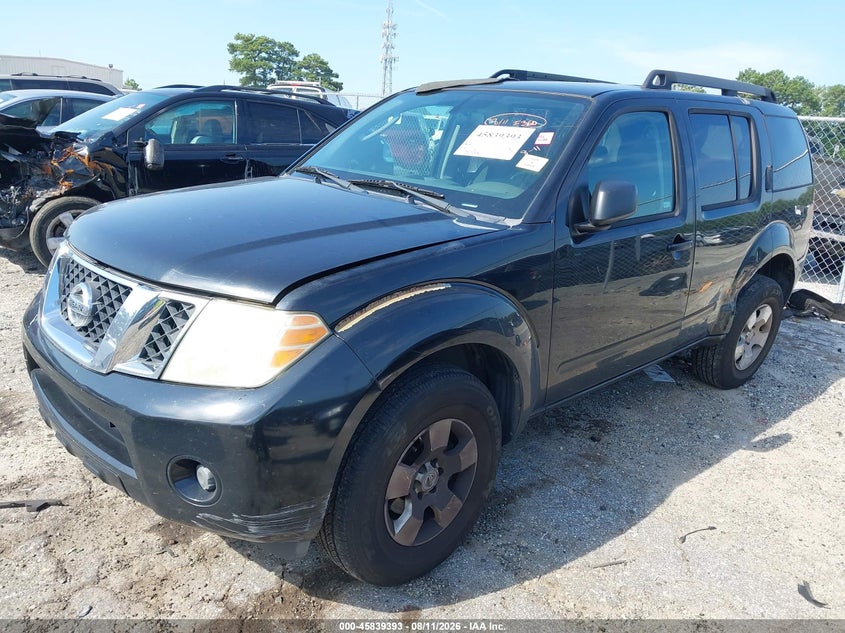 Vin: 5n1ar1nn8bc618460, lot: 46338301, nissan pathfinder s 20112
