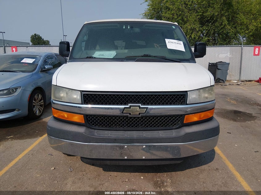 CHEVROLET EXPRESS 3500 2014 VIN 1GAZGYFG0E1202885