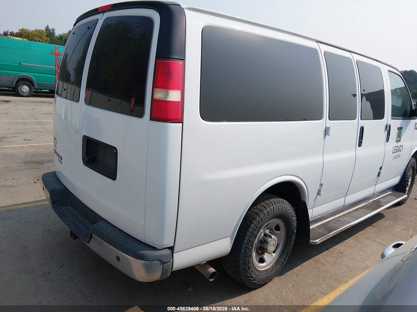 CHEVROLET EXPRESS 3500 2014 VIN 1GAZGYFG0E1202885