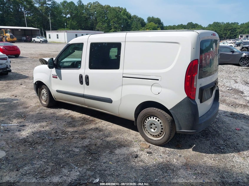 Vin: zfbhrfab7l6p27698, lot: 46338321, ram promaster city tradesman 20203