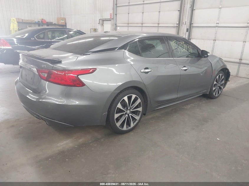 Vin: 1n4aa6ap1gc376902, lot: 46338339, nissan maxima 3.5 sr 20164