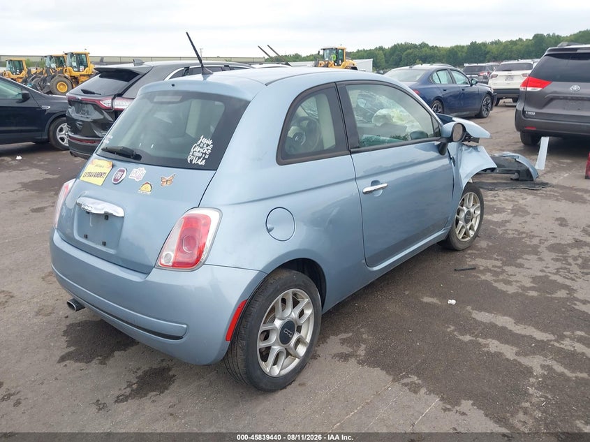FIAT 500 2015 VIN 3C3CFFAR0FT570351