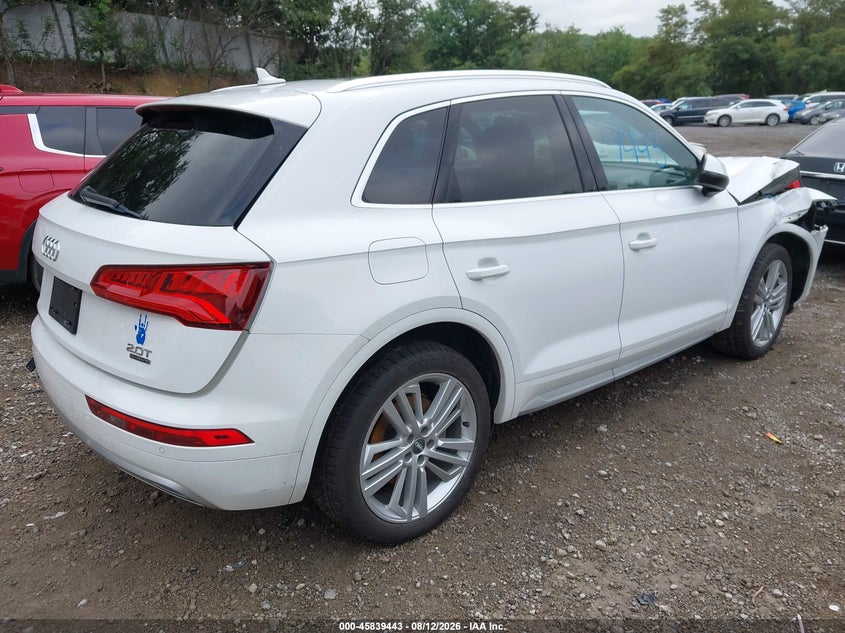 Vin: wa1bnafy2j2210404, lot: 46338351, audi q5 2.0t premium/2.0t tech premium 20184