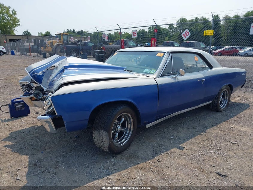 1967 CHEVROLET MALIBU auction photo 2