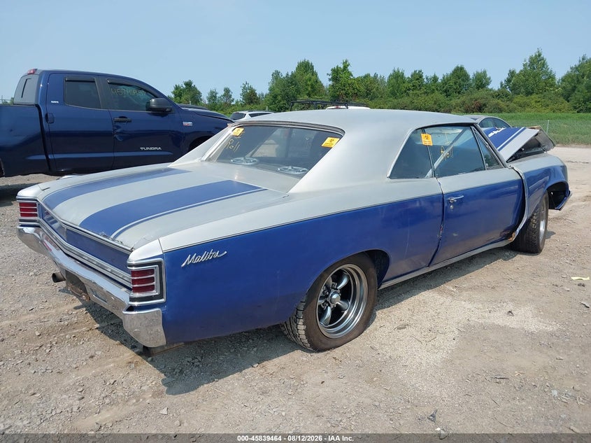 1967 CHEVROLET MALIBU auction photo 4