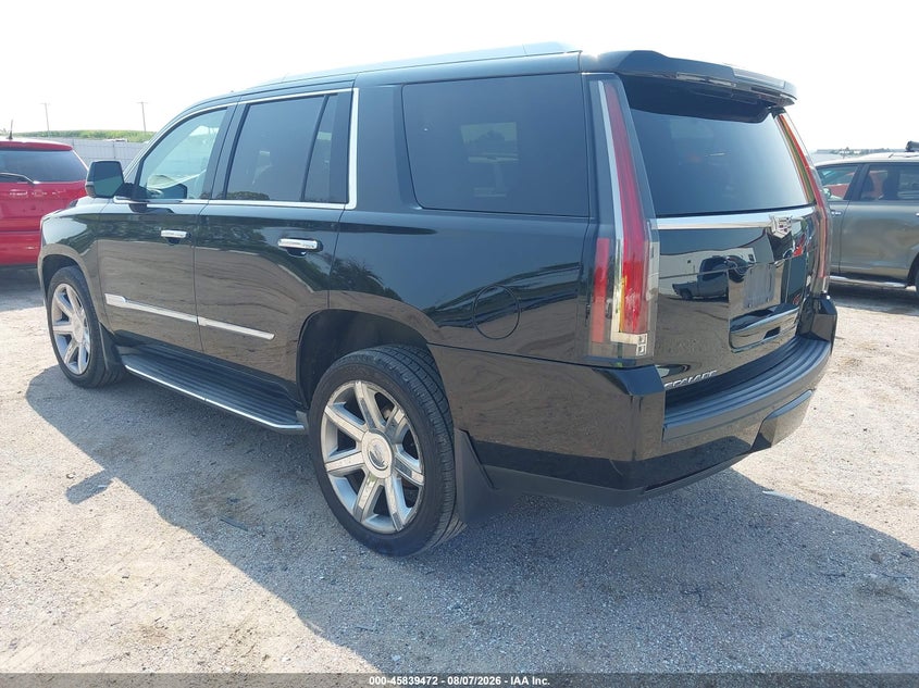 Vin: 1gys4nkj0fr559370, lot: 46338380, cadillac escalade premium 20153