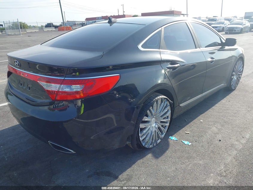 2012 HYUNDAI AZERA auction photo 4