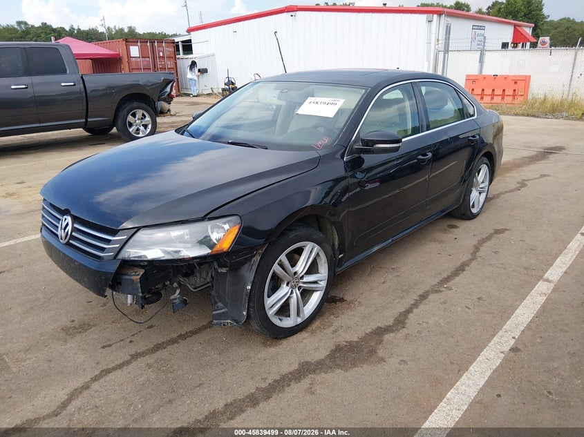 Vin: 1vwbh7a33ec014982, lot: 46338407, volkswagen passat 2.5l se 20142