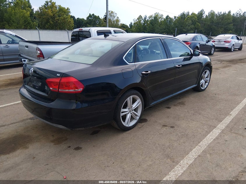 Vin: 1vwbh7a33ec014982, lot: 46338407, volkswagen passat 2.5l se 20144