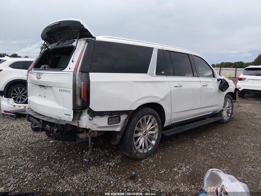 Vin: 1gys4lkl0rr167967, lot: 46338413, cadillac escalade esv 4wd premium luxury 20244