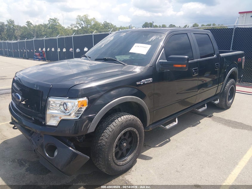2013 Ford F-150, Front End, IAAI, VIN 1FTFW1EF9DFA85998 — photo 2