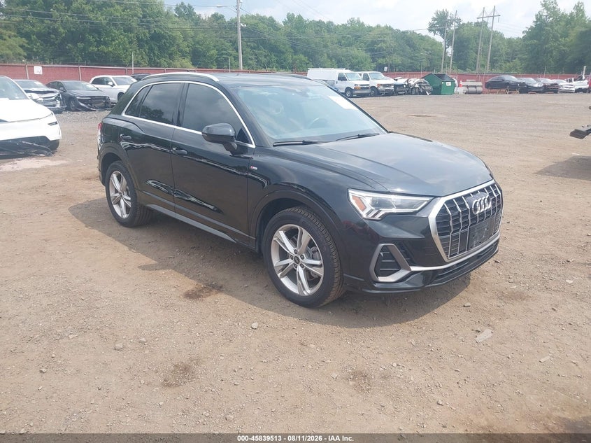 Vin: wa1decf38p1047281, lot: 46338421, audi q3 premium 45 tfsi s line quattro tiptronic 20231