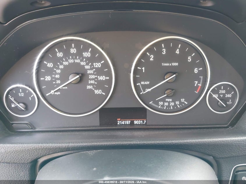 2015 BMW 320I auction photo 7