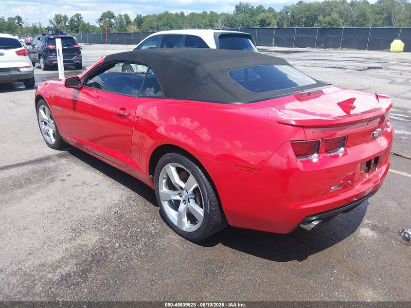 2013 CHEVROLET CAMARO auction photo 3