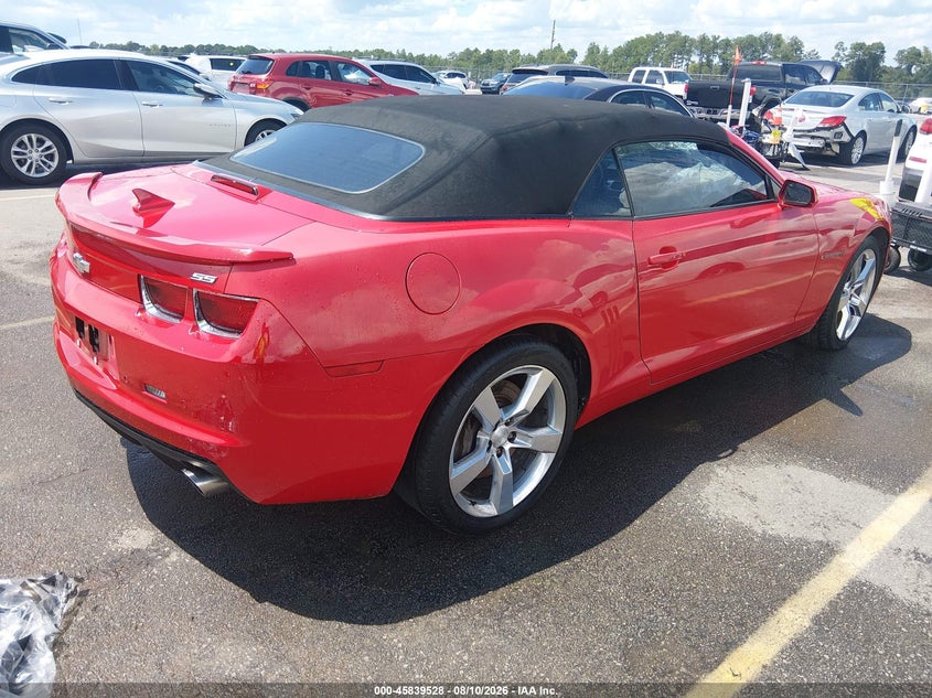 2013 CHEVROLET CAMARO auction photo 4