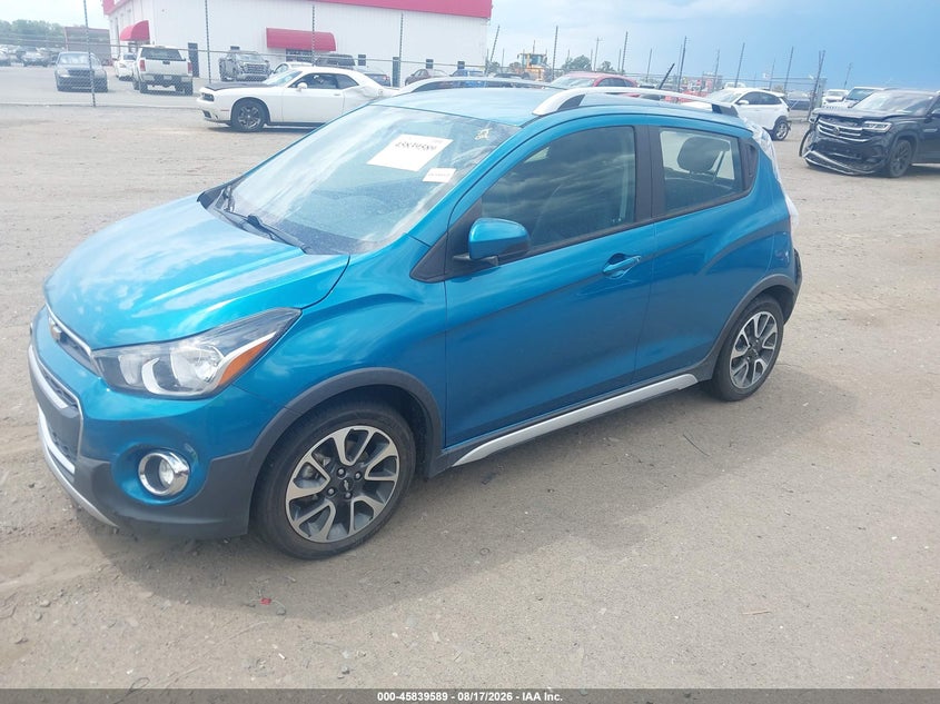 Vin: kl8ch6sa9mc738696, lot: 46338497, chevrolet spark fwd activ automatic 20212