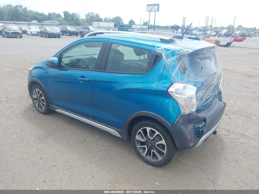 Vin: kl8ch6sa9mc738696, lot: 46338497, chevrolet spark fwd activ automatic 20213