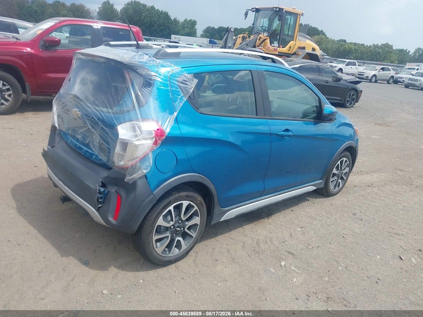 Vin: kl8ch6sa9mc738696, lot: 46338497, chevrolet spark fwd activ automatic 20214