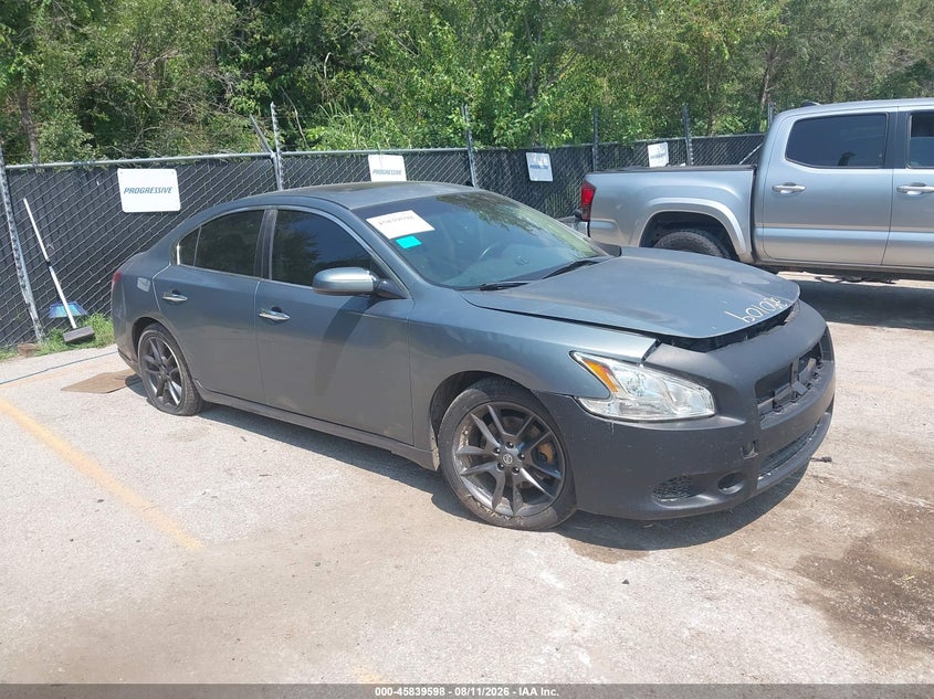2010 Nissan Maxima 3.5 S, Front, IAAI, VIN 1N4AA5AP4AC849550