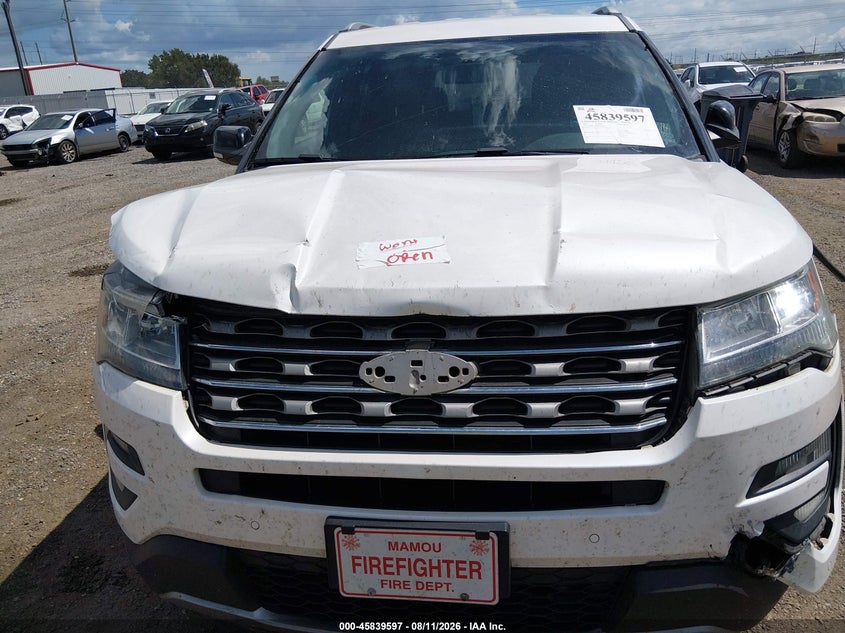 FORD EXPLORER 2017 VIN 1FM5K7D85HGB37751