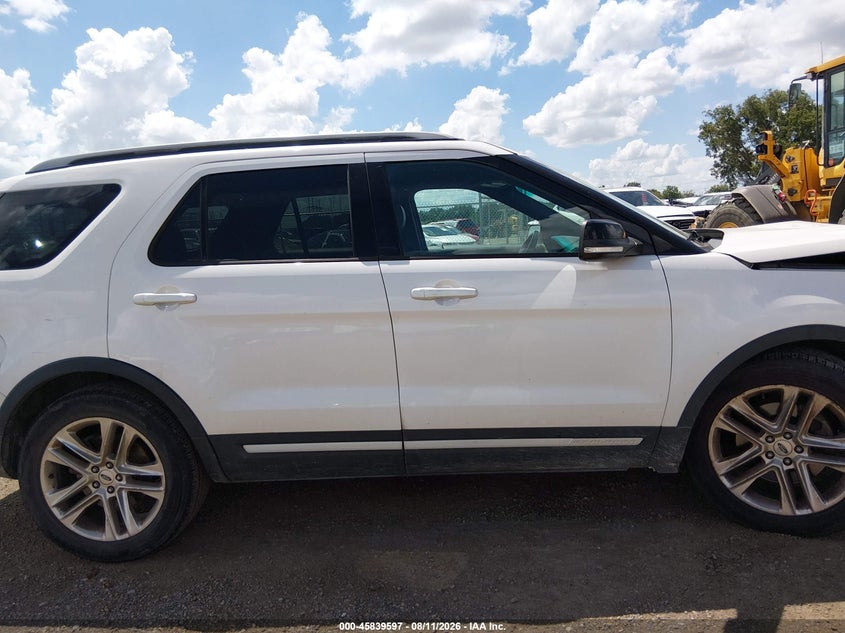 FORD EXPLORER 2017 VIN 1FM5K7D85HGB37751