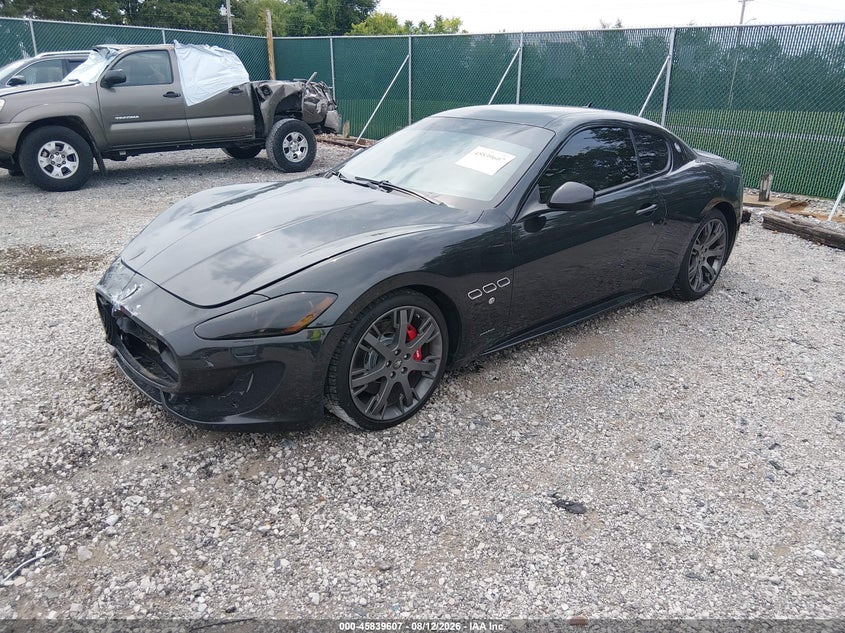 Vin: zam45vla2e0095930, lot: 46338515, maserati granturismo mc/sport 20142