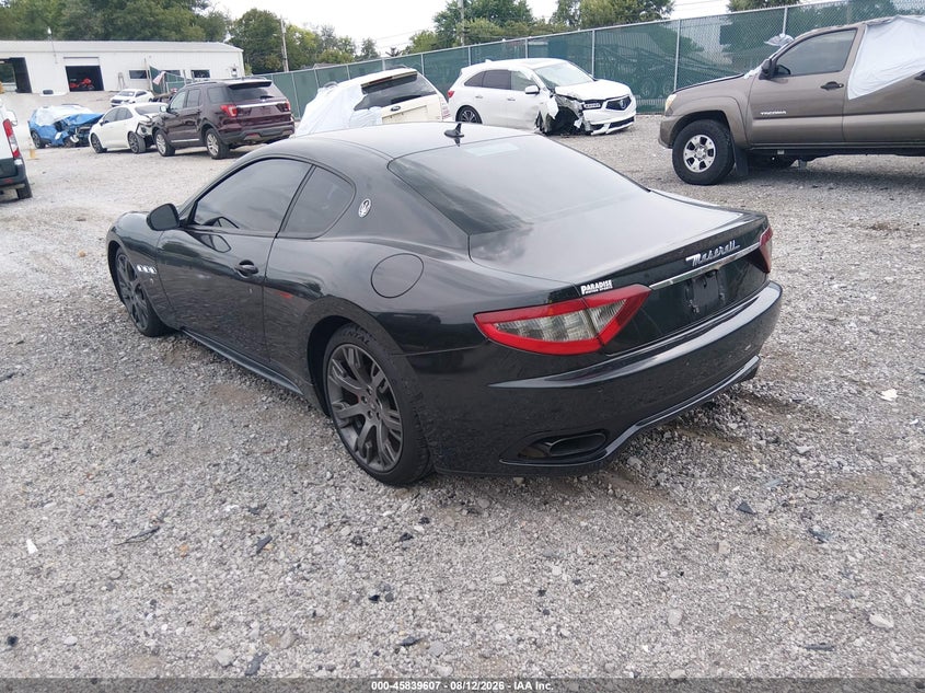Vin: zam45vla2e0095930, lot: 46338515, maserati granturismo mc/sport 20143