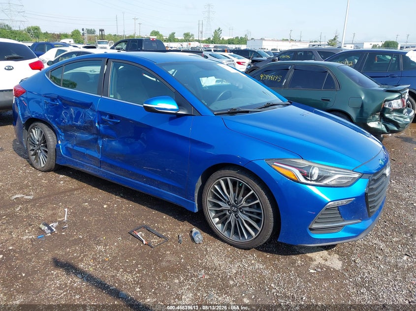 2017 Hyundai Elantra Sport VIN KMHD04LB0HU336771