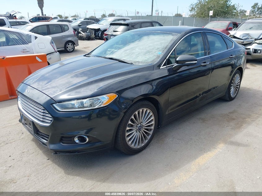 Vin: 3fa6p0k99er271010, lot: 46338534, ford fusion titanium 20142