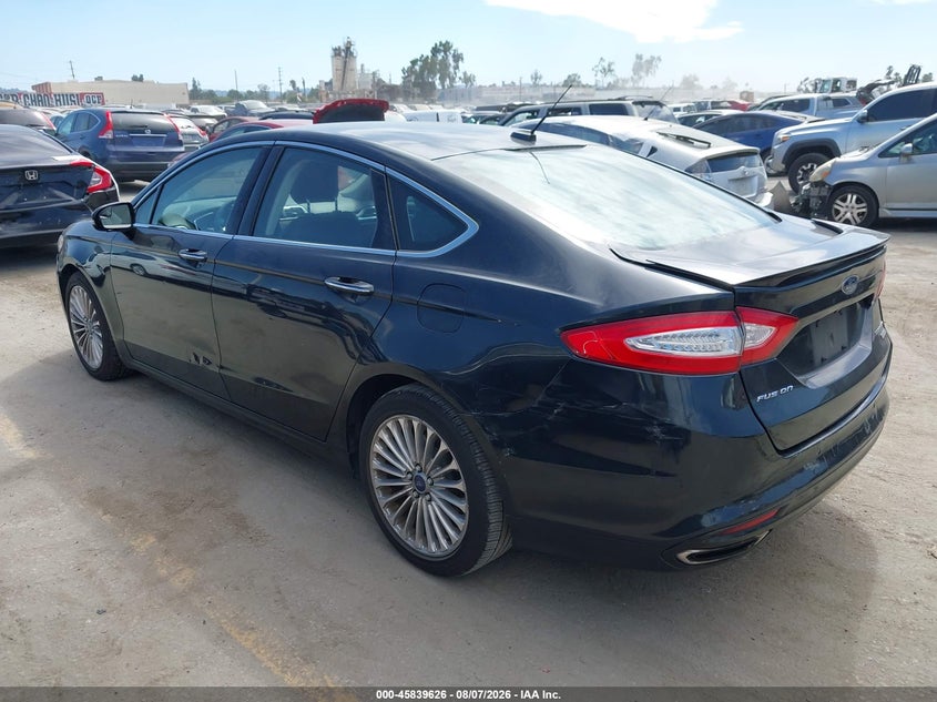 Vin: 3fa6p0k99er271010, lot: 46338534, ford fusion titanium 20143