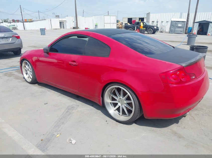 2006 INFINITI G35 auction photo 3