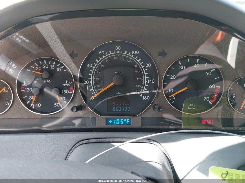 1999 MERCEDES-BENZ SL 500 auction photo 7