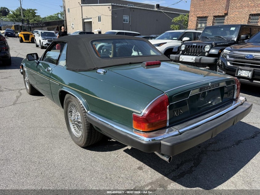 1989 JAGUAR XJS auction photo 3