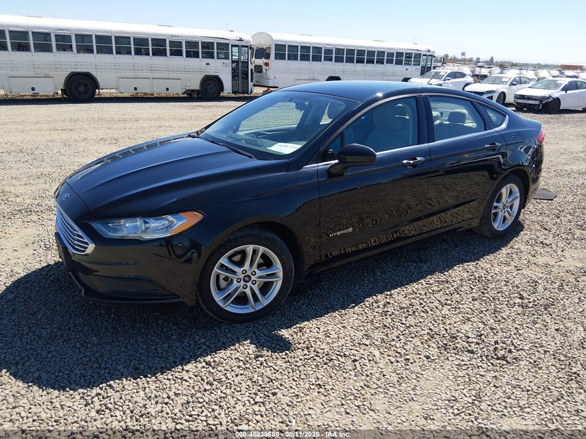 Vin: 3fa6p0uu6jr254645, lot: 46338588, ford fusion hybrid s 20182
