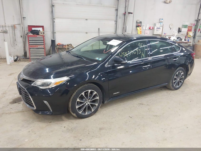 2016 TOYOTA AVALON HYBRID auction photo 2