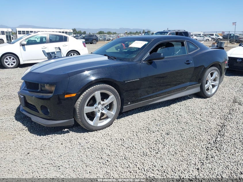 2010 Chevrolet Camaro, Удар ззаду, IAAI, VIN 2G1FB1EV2A9143479 — фото 2