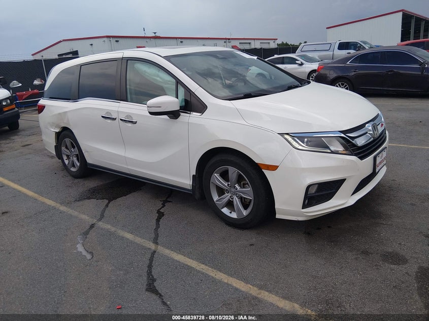 Vin: 5fnrl6h7xkb074016, lot: 46338635, honda odyssey ex-l 2019 img_1