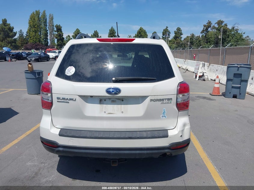 2015 SUBARU FORESTER SPORT UTILITY VEHICLE 2.5L H-4 DOHC, VVT, 170HP