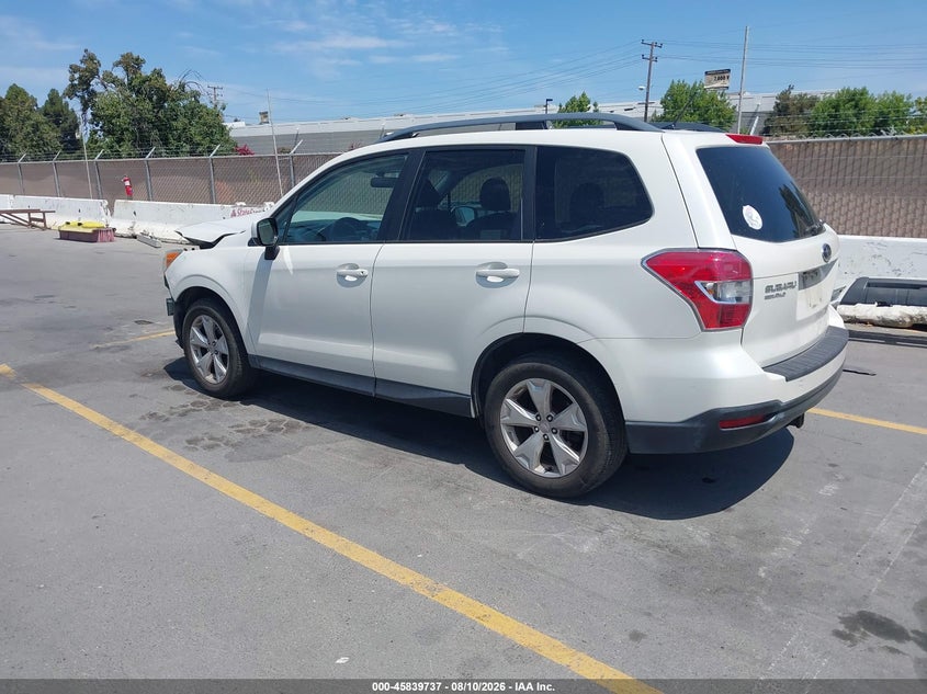 2015 SUBARU FORESTER SPORT UTILITY VEHICLE 2.5L H-4 DOHC, VVT, 170HP