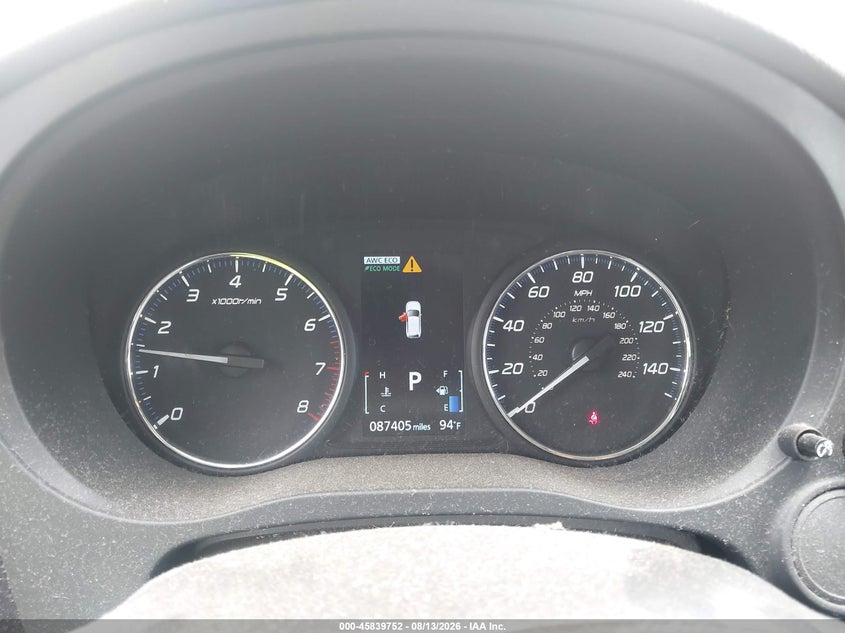 MITSUBISHI OUTLANDER 2020 VIN JA4AZ3A39LZ026708