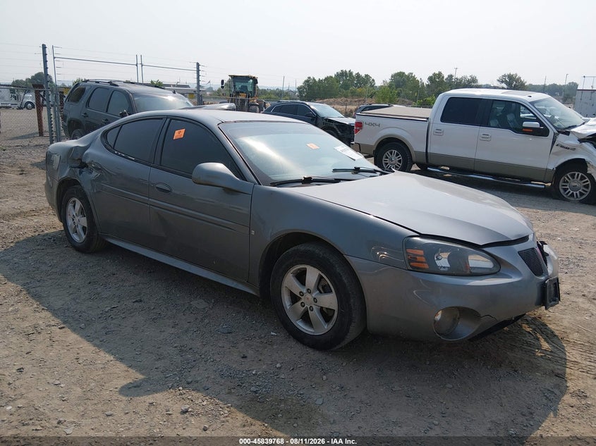 PONTIAC GRAND PRIX 2007 VIN 2G2WP552471235565