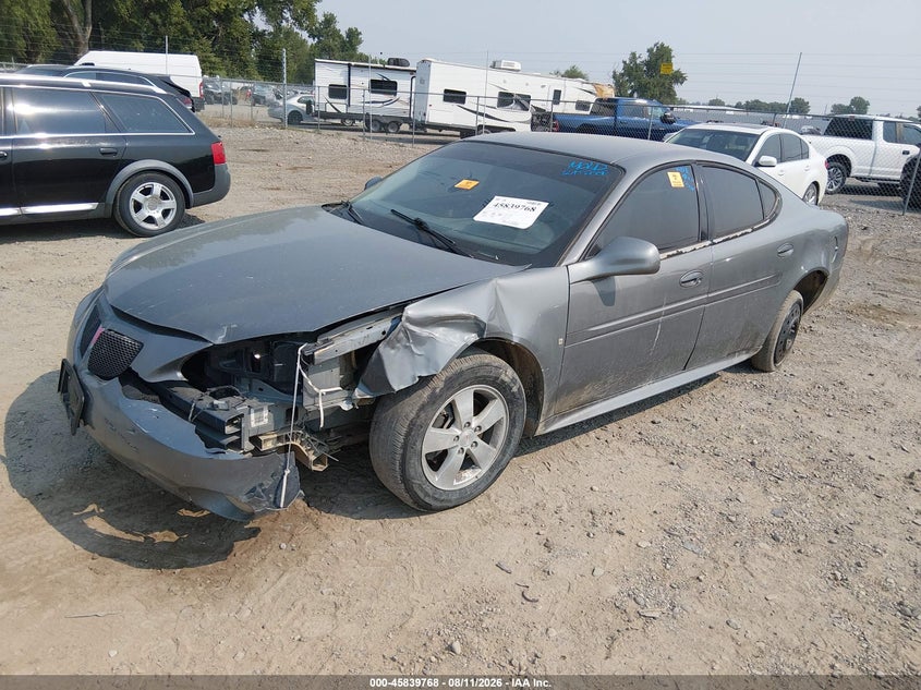PONTIAC GRAND PRIX 2007 VIN 2G2WP552471235565